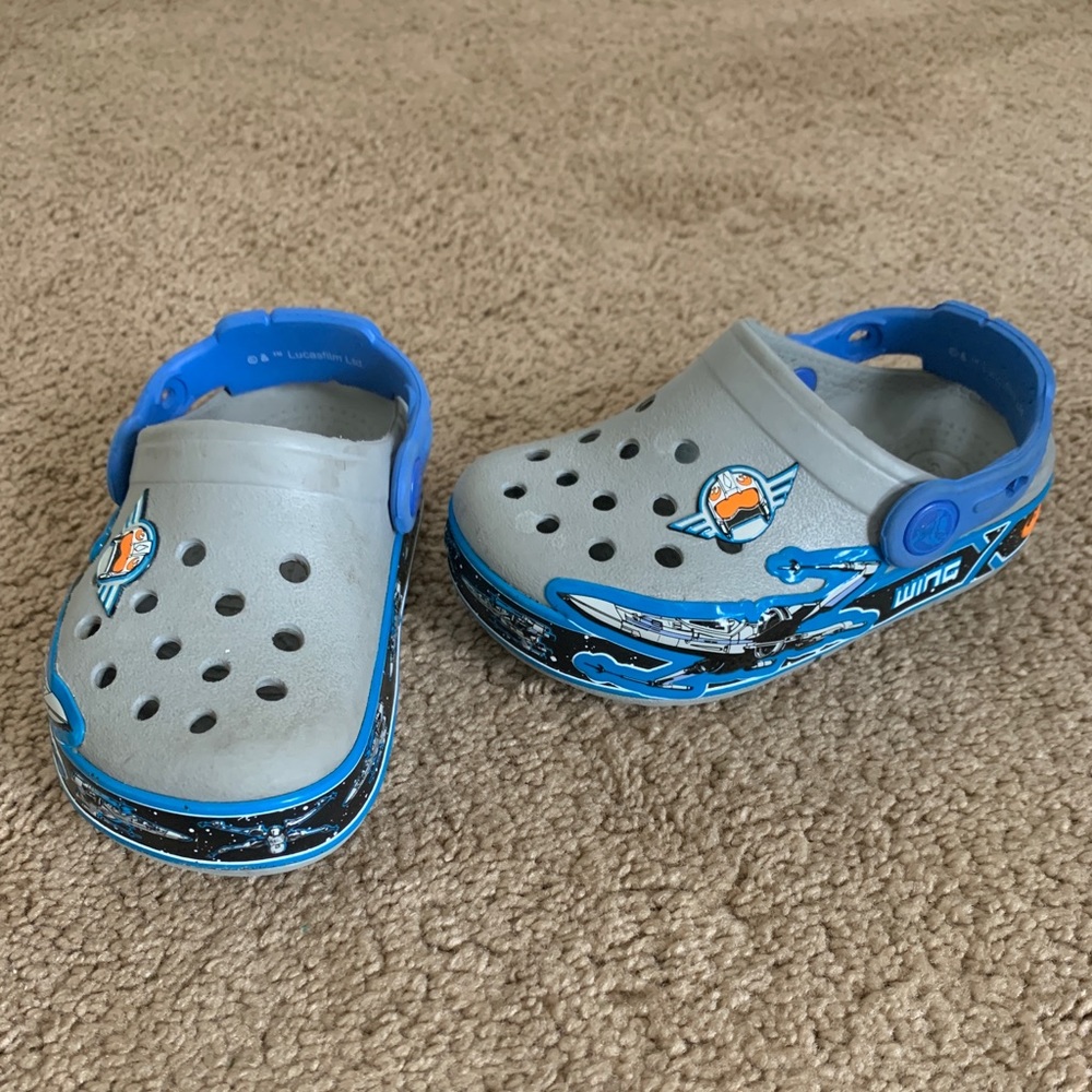 Star Wars crocs - toddler boy